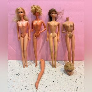 Vintage 1966 Barbie Mattel Dolls